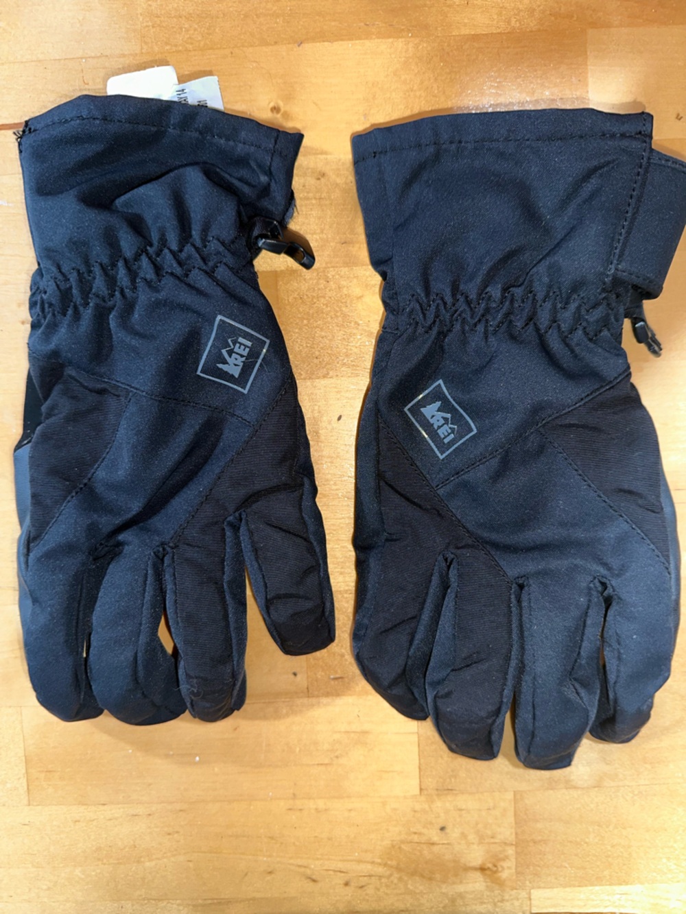 REI Co-op Insulated Winter Gloves Black Water-Resistant Snow Ski Gloves